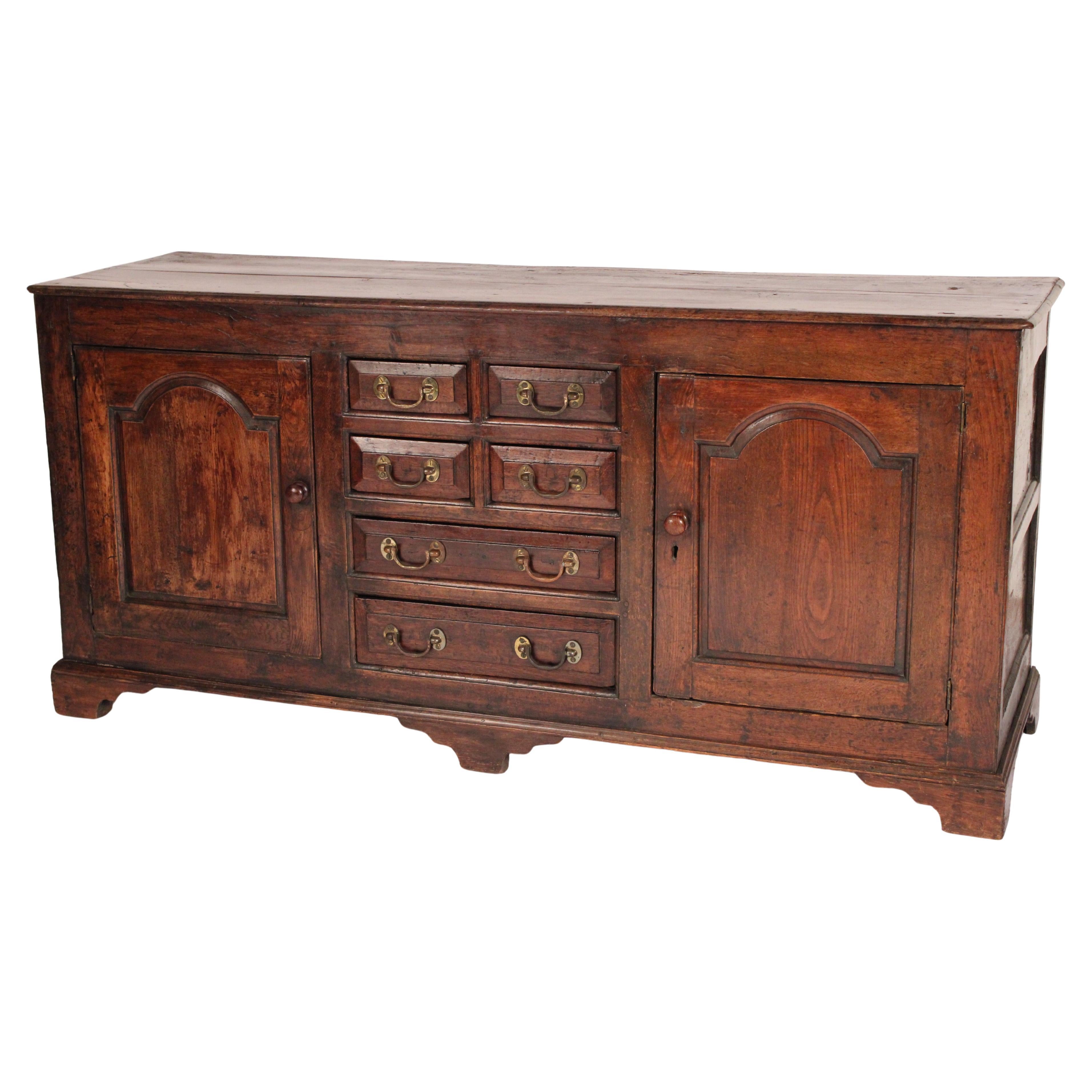 18th Century English Oak Sideboard