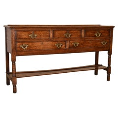 18th Century English Oak Sideboard