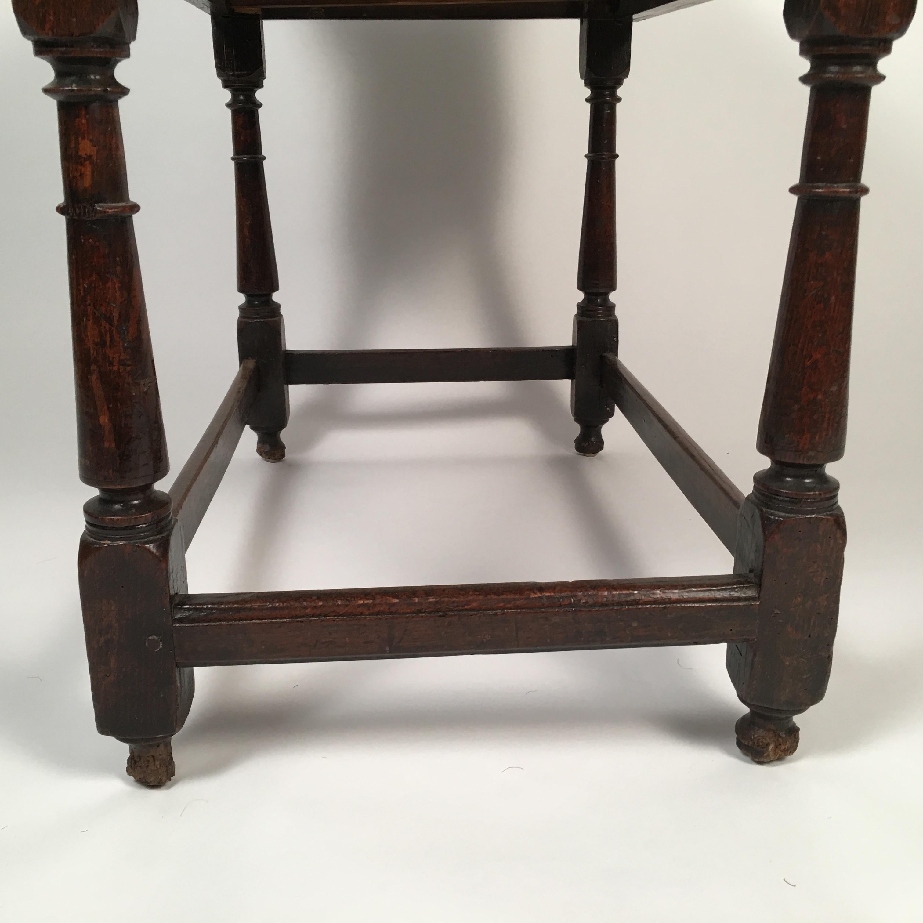 18th Century and Earlier 18th Century English Oak Tavern Table