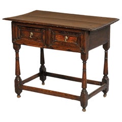 Antique 18th Century English Oak Tavern Table