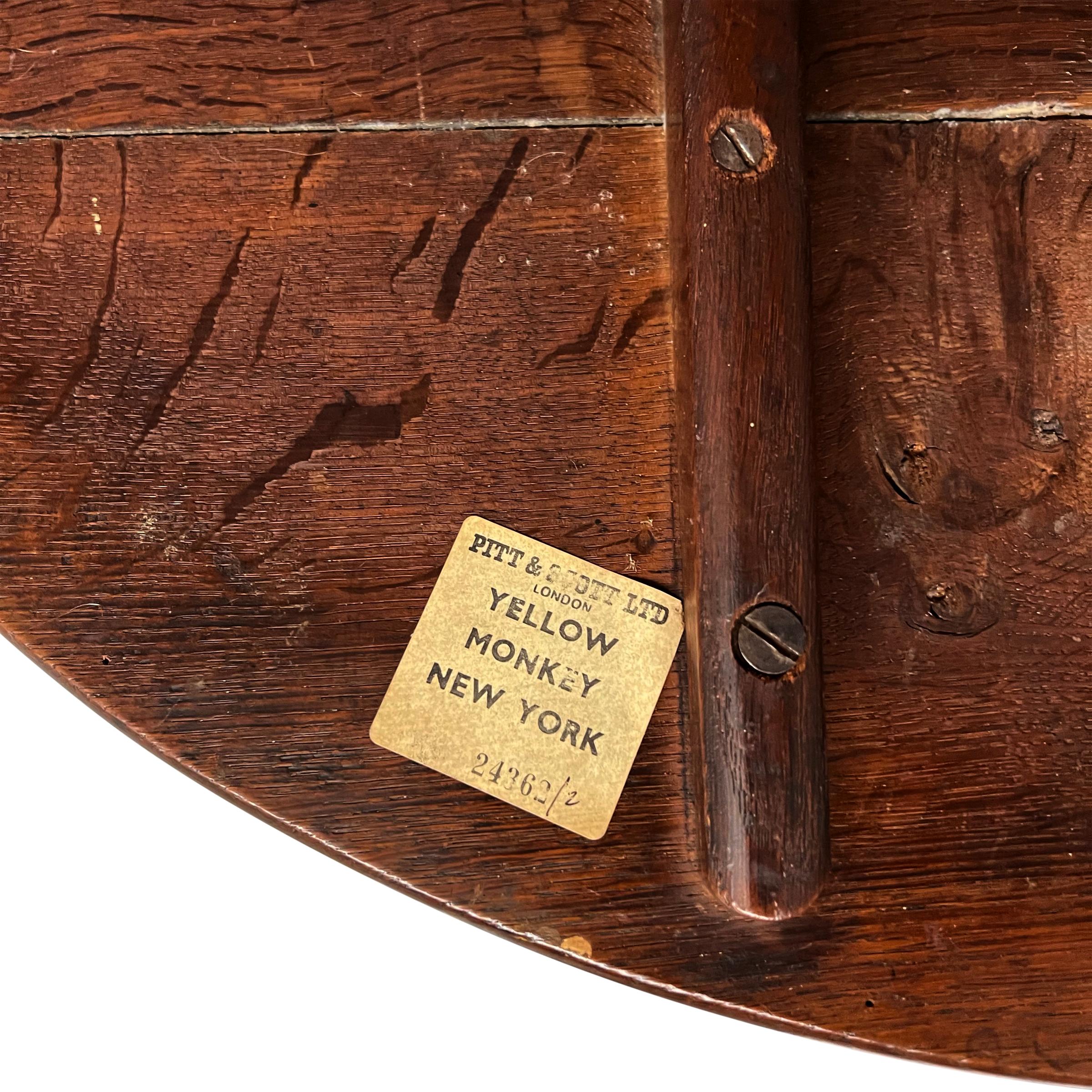 18th Century English Oak Tilt-Top Table 10