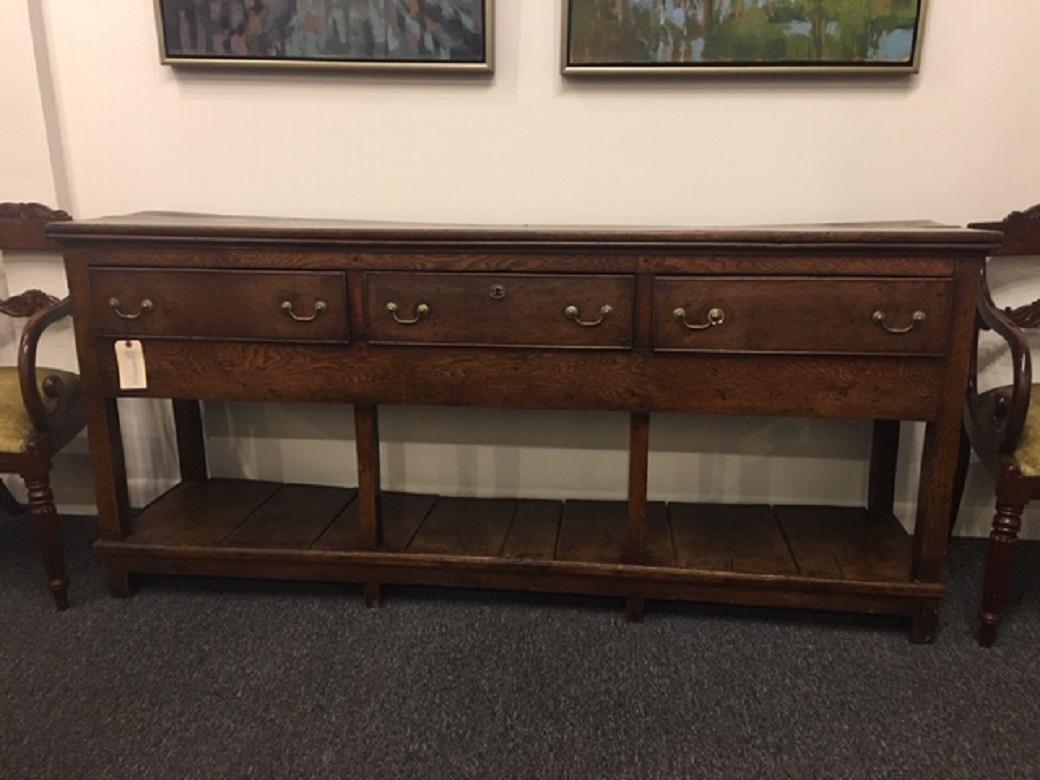 Oak Welsh Dresser, 18th Century For Sale 8