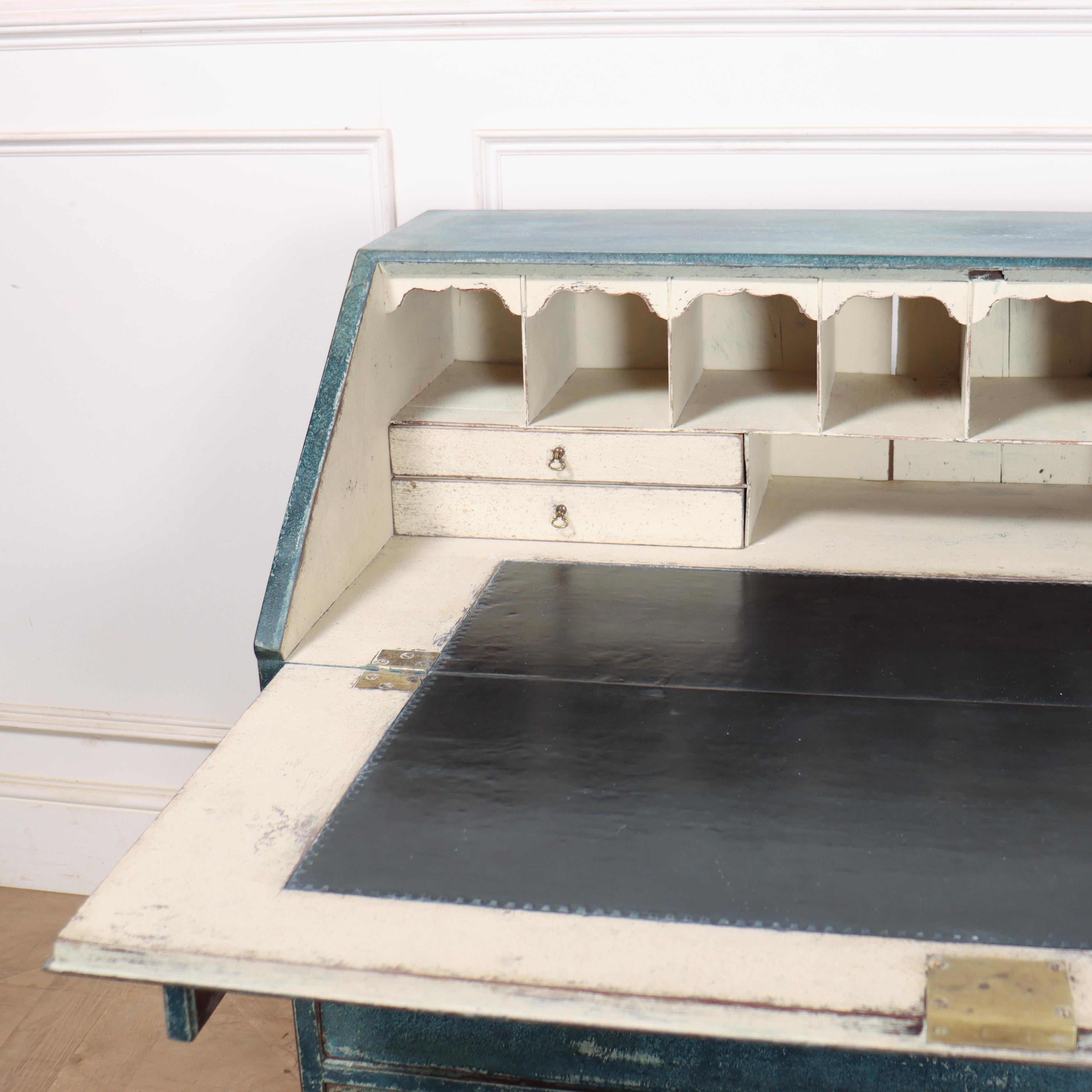 18th Century English Painted Bureau For Sale 4