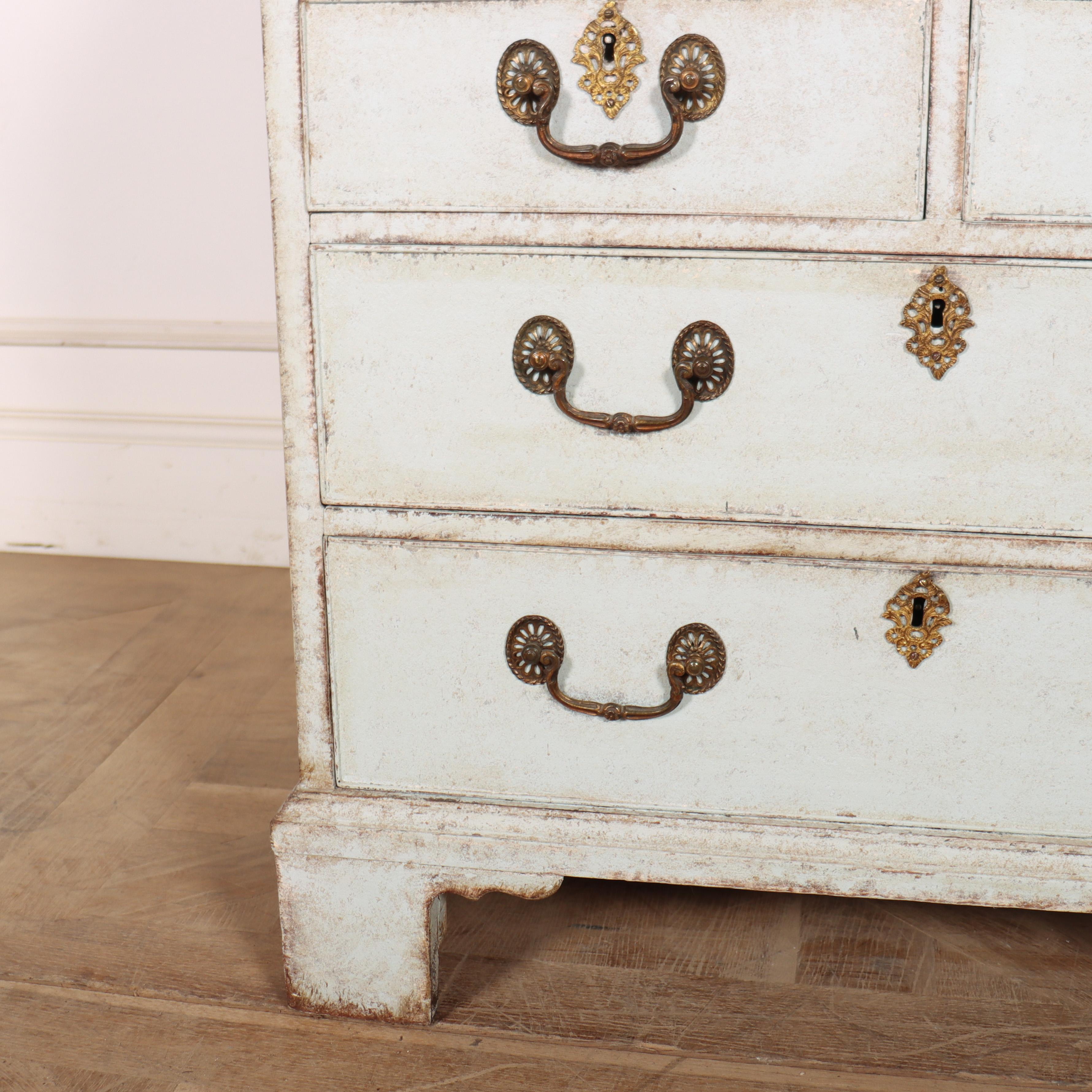George III 18th Century English Painted Bureau For Sale