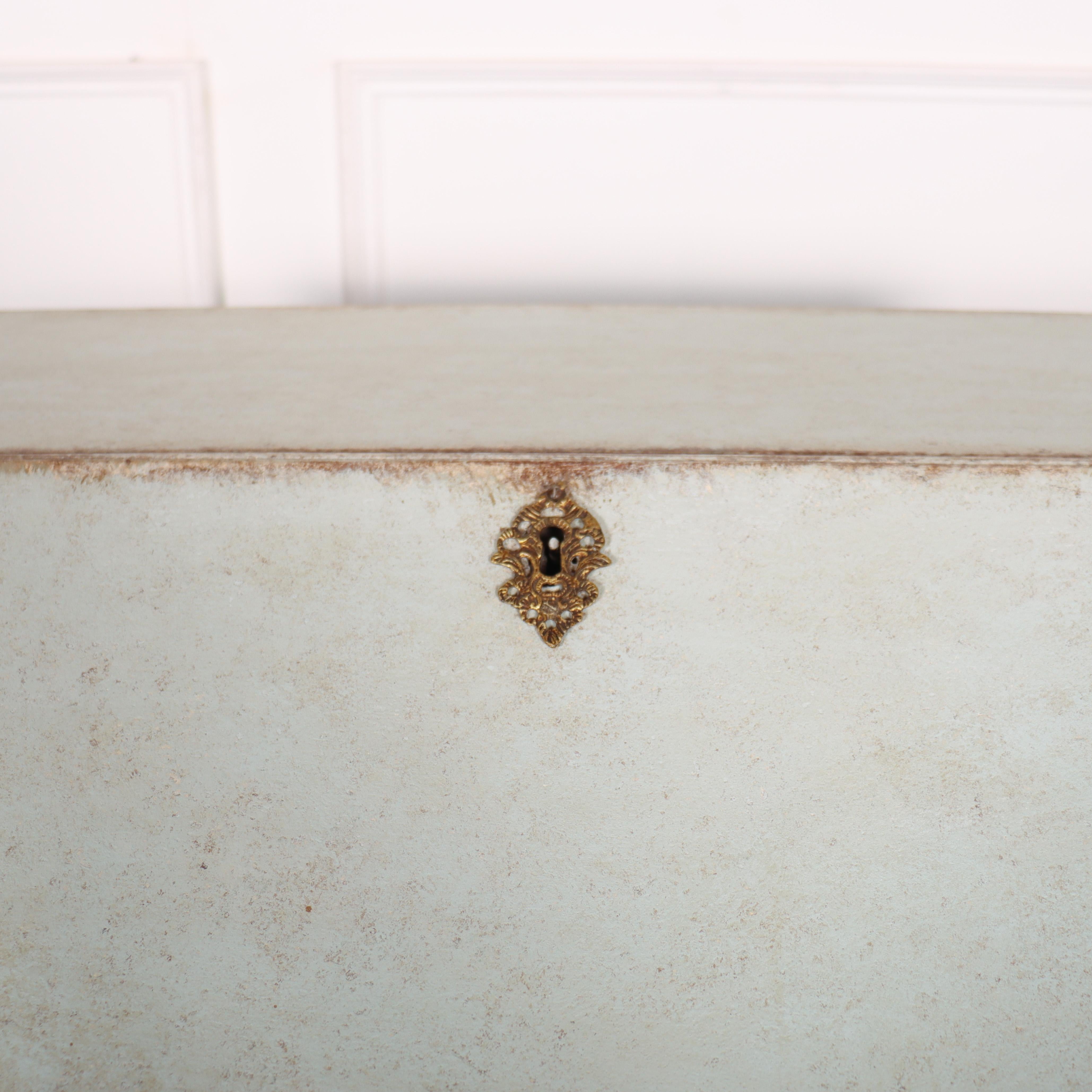 18th Century and Earlier 18th Century English Painted Bureau For Sale