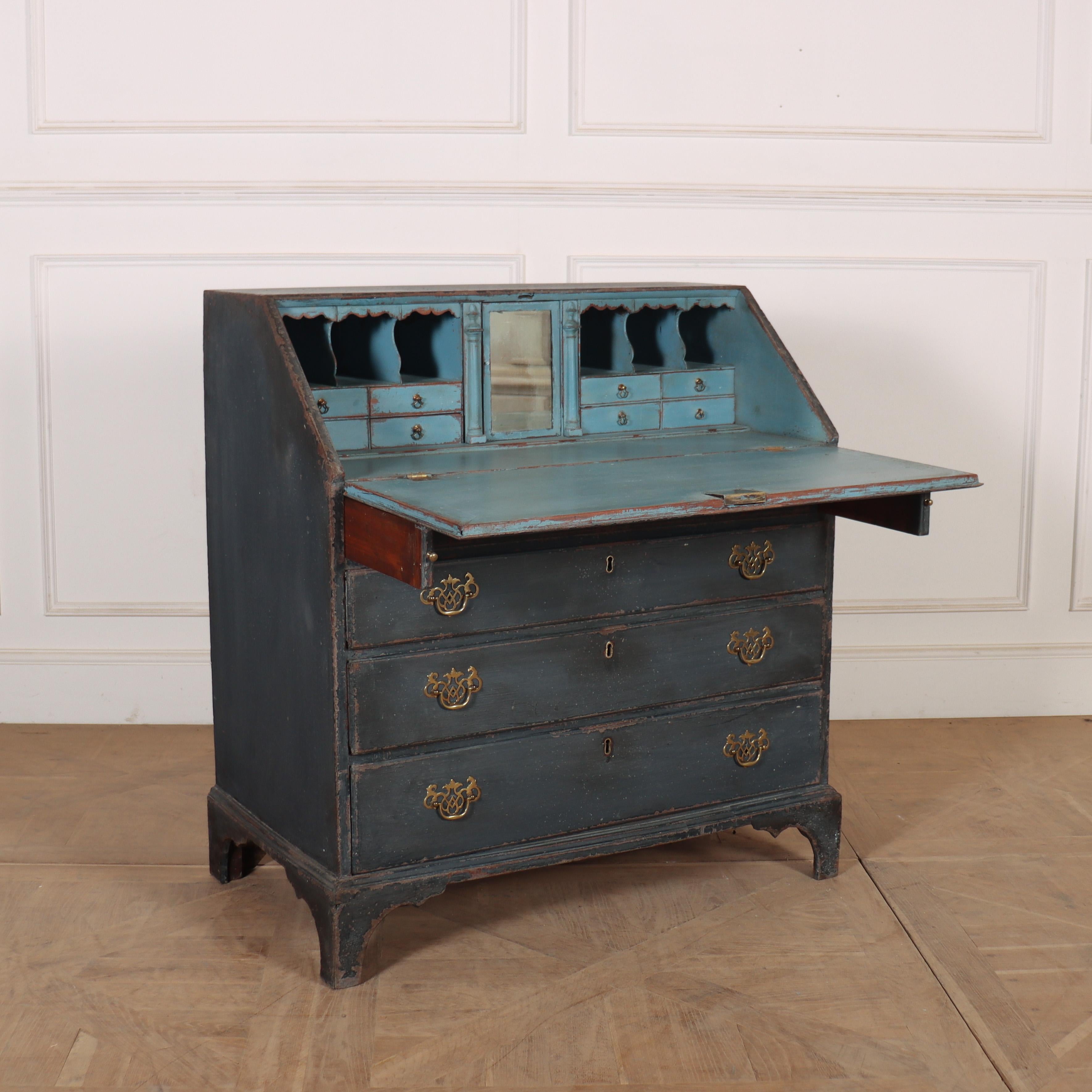 18th Century English Painted Bureau 2