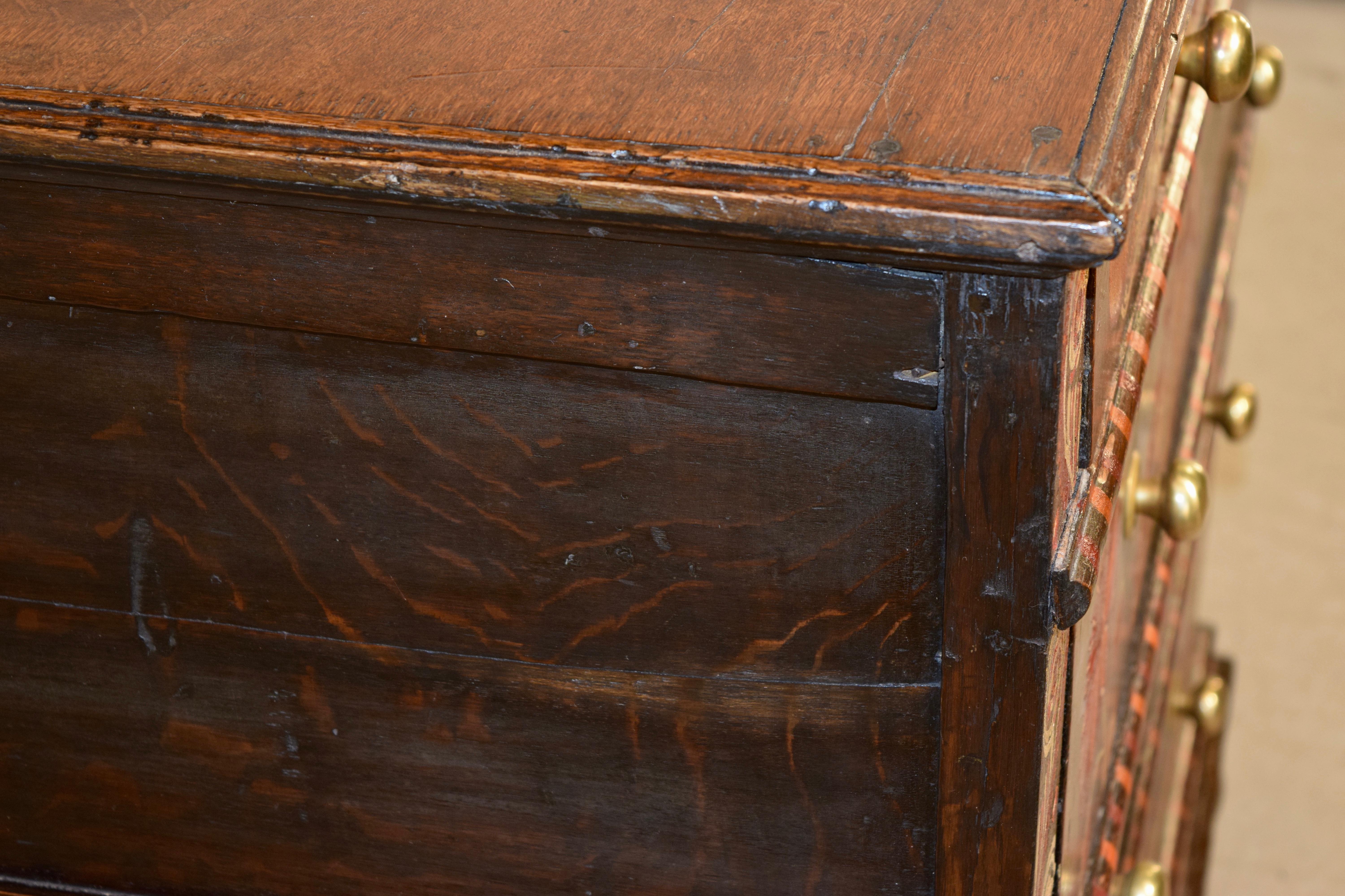 18th Century English Painted Chest of Drawers 5