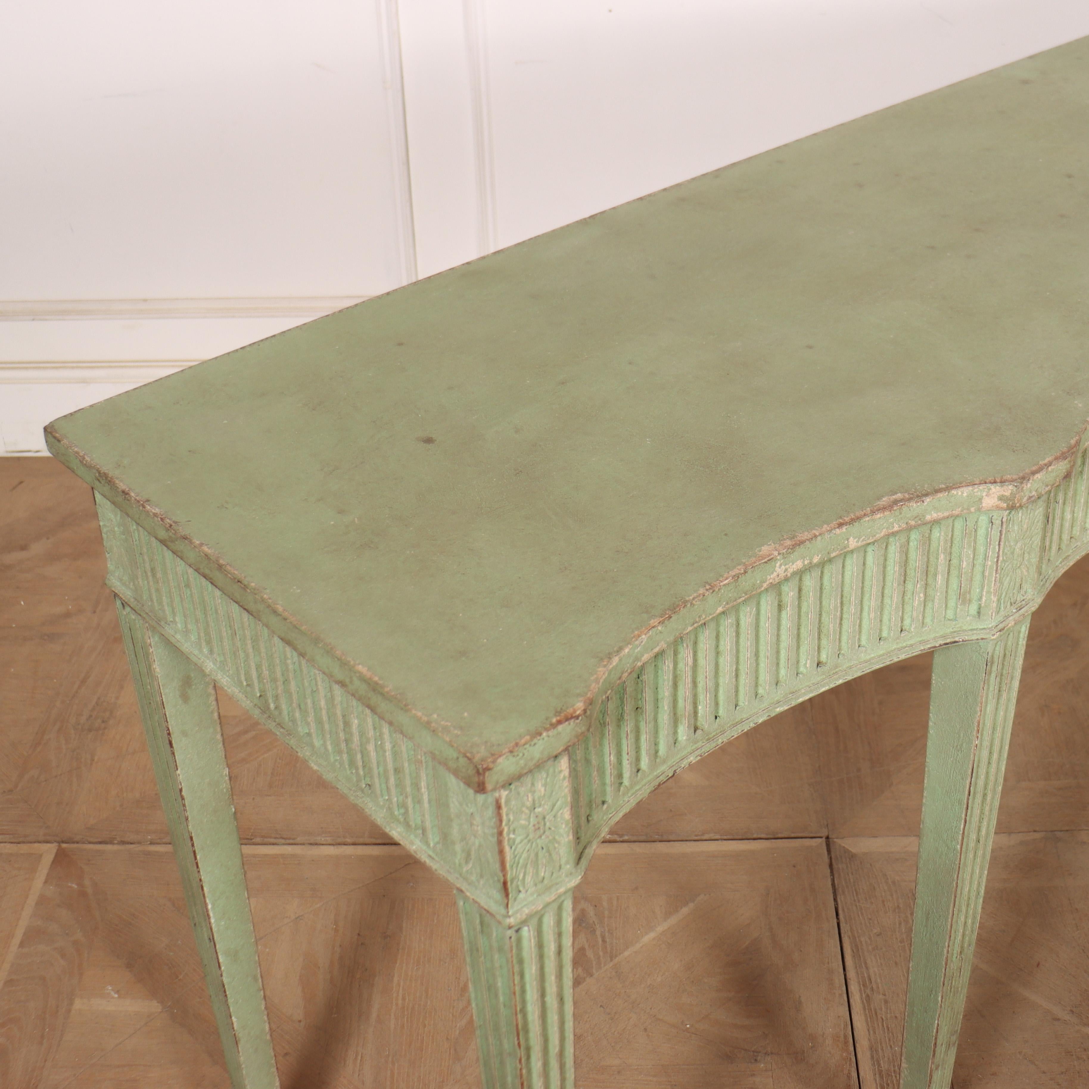 18th Century English Painted Console Table For Sale 4