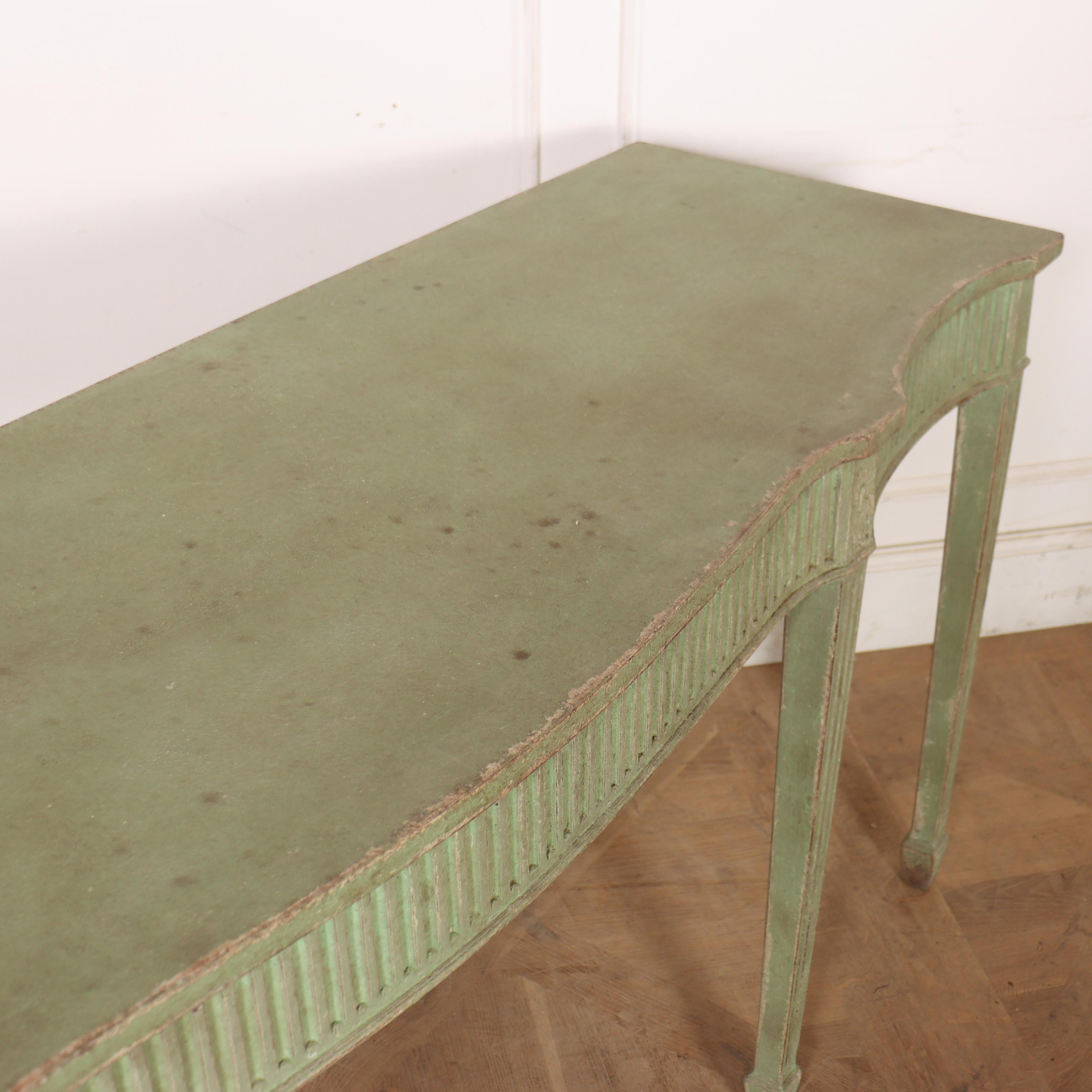 18th Century English Painted Console Table For Sale 5