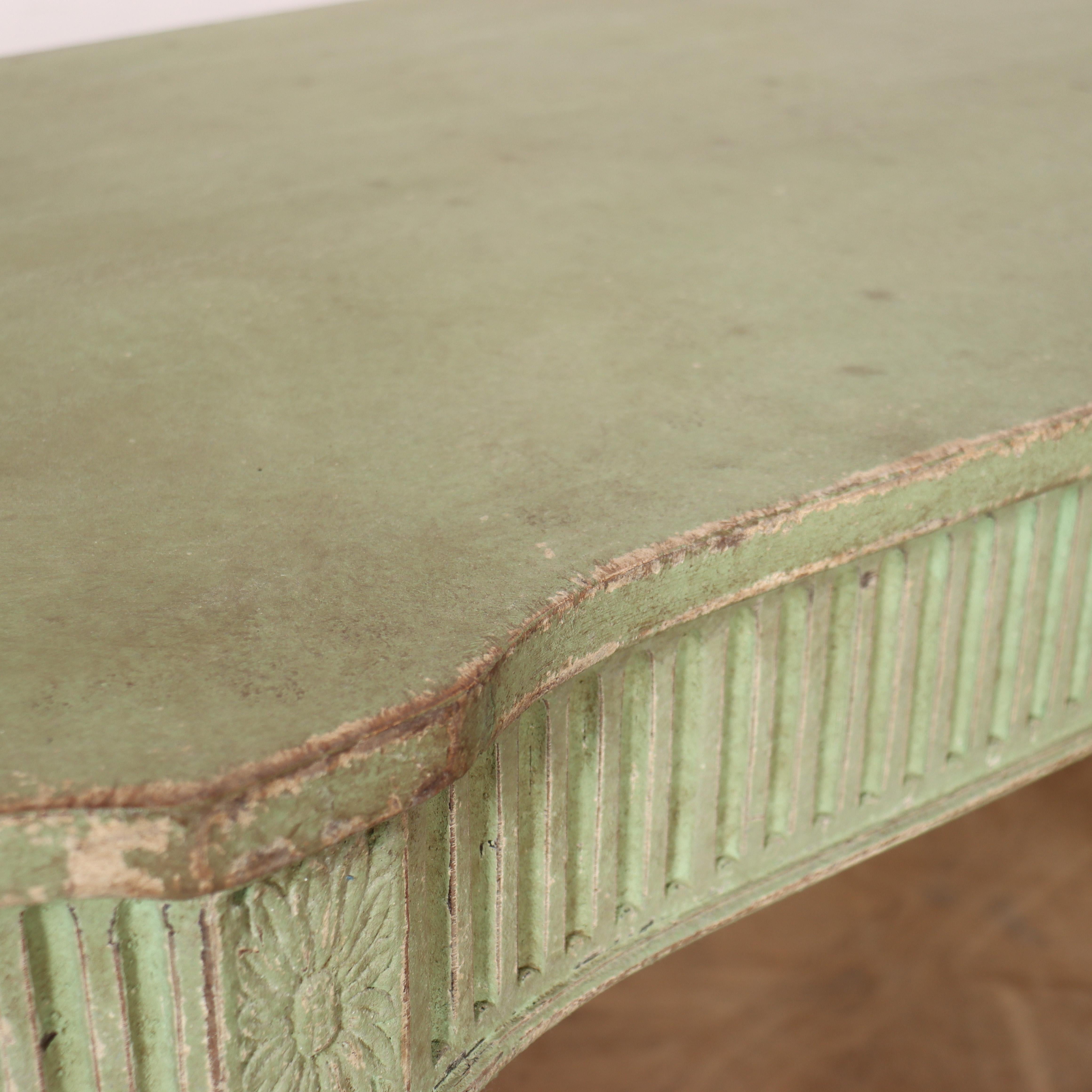 18th Century English Painted Console Table For Sale 6