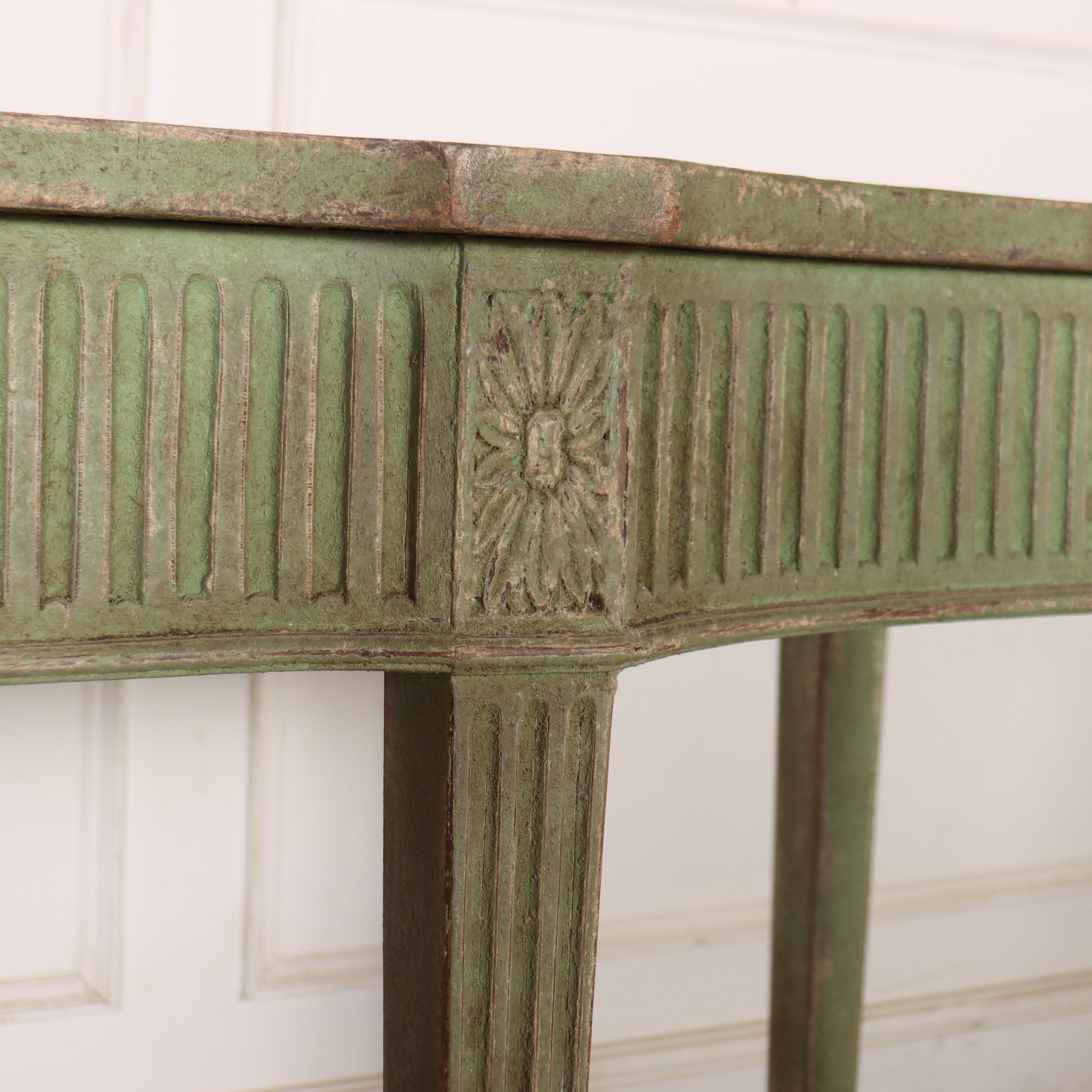 18th Century English Painted Console Table For Sale 2