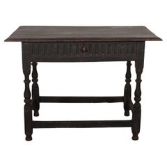 18th Century English Painted Lamp Table