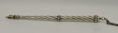 18th Century English Parcel-Gilt Silver Torah Pointer by Edward Aldridge