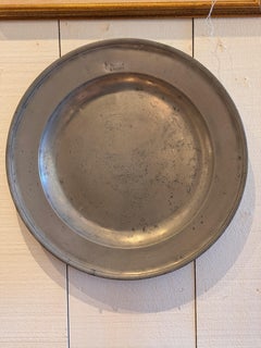 18th Century English Pewter Charger