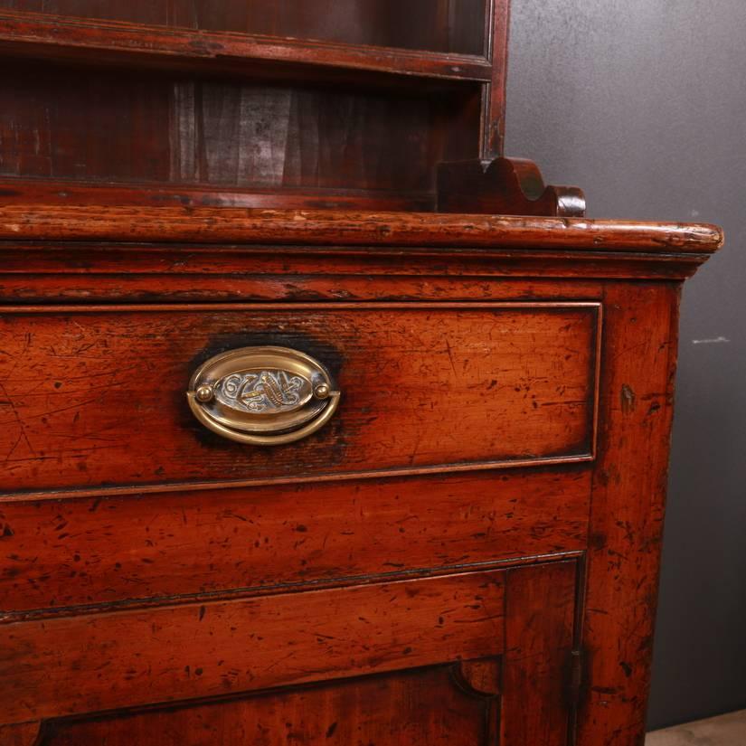 18th Century English Pine Dresser In Excellent Condition In Leamington Spa, Warwickshire