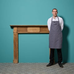 18. Jahrhundert Englisch Kiefer Reeded Feuer Surround