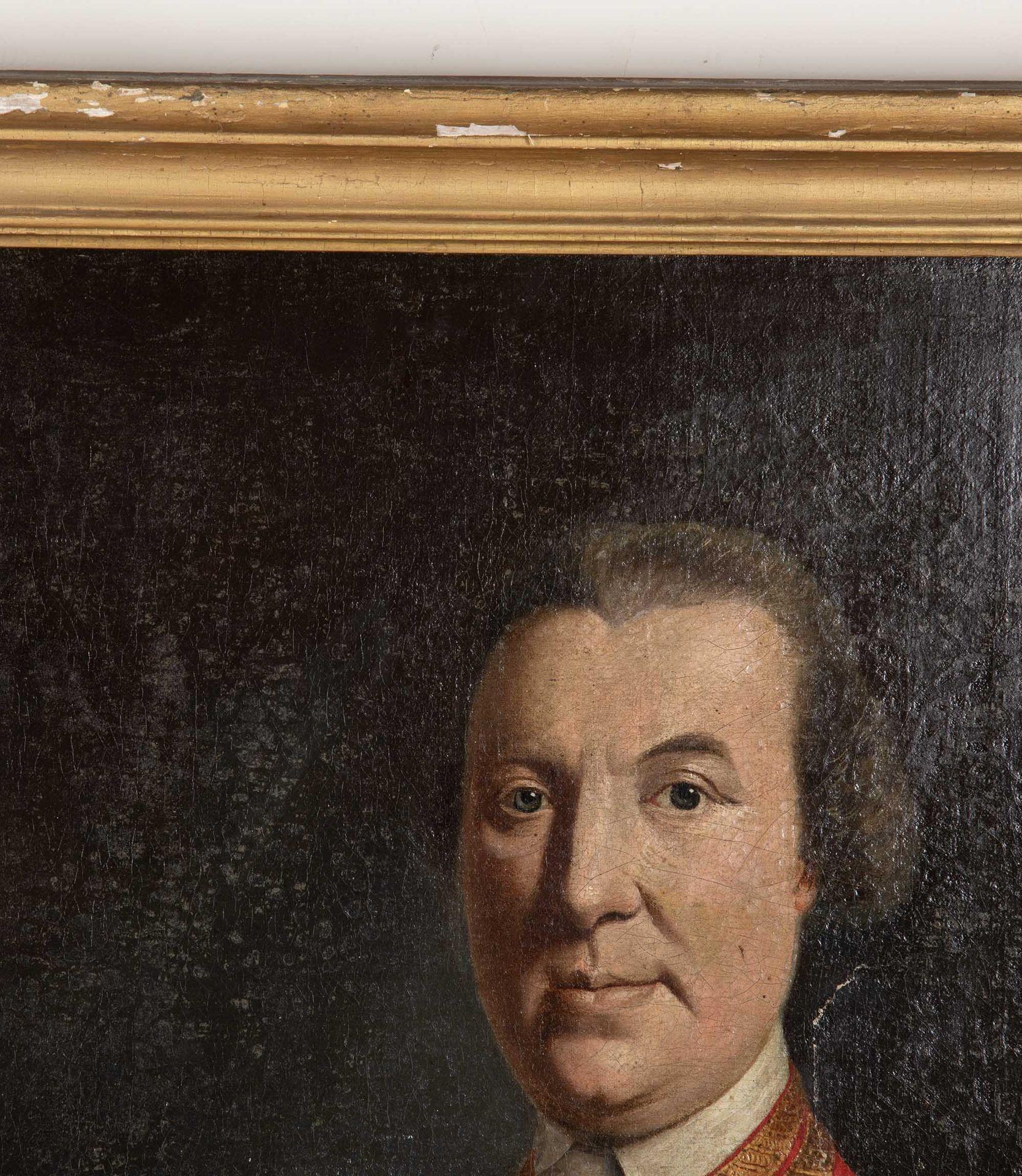 18th Century English Portrait of a Gentleman in Red Army Uniform In Good Condition For Sale In Gloucestershire, GB