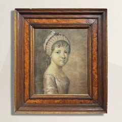 18th Century English Portrait of a Young Girl