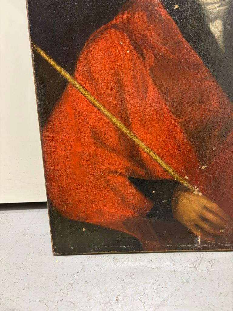 18. Jahrhundert Englisch Porträt eines Architekten oder Gelehrten Gemälde Alter Meister im Angebot 4