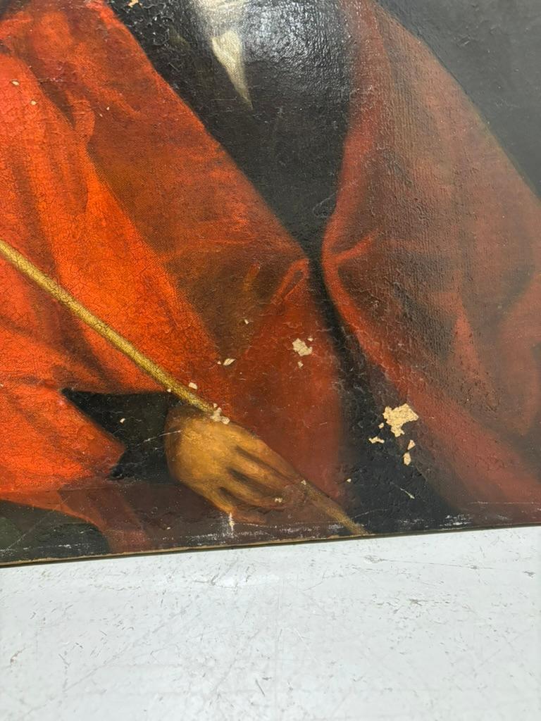 18. Jahrhundert Englisch Porträt eines Architekten oder Gelehrten Gemälde Alter Meister im Angebot 5