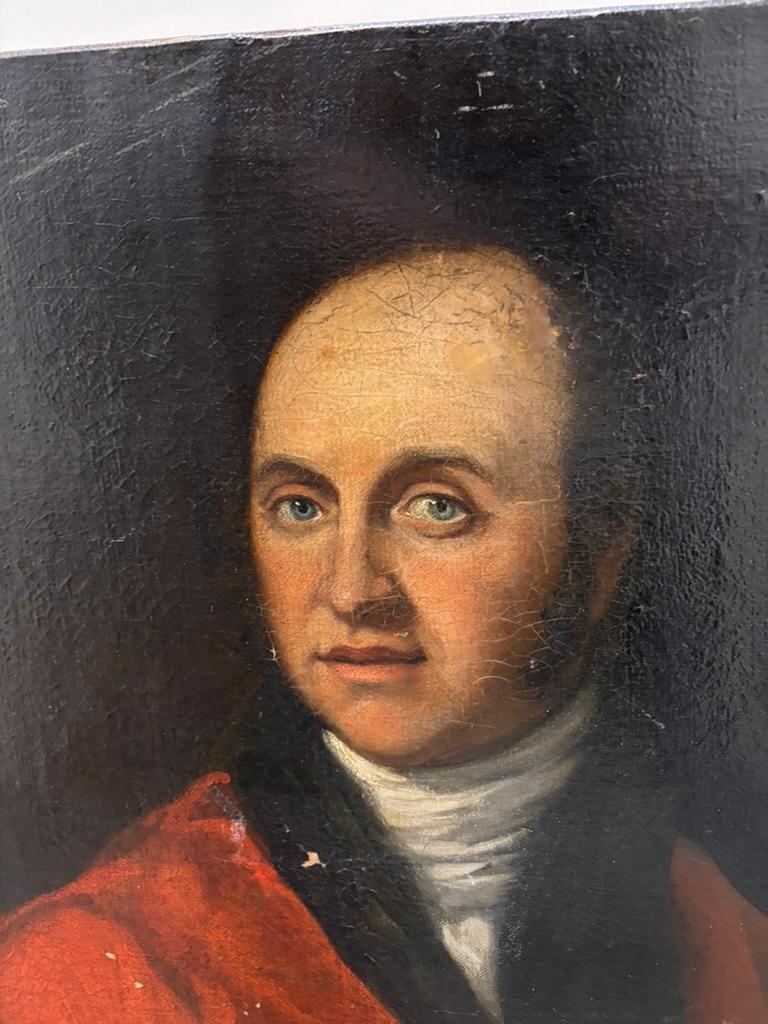 18. Jahrhundert Englisch Porträt eines Architekten oder Gelehrten Gemälde Alter Meister (Barock) im Angebot