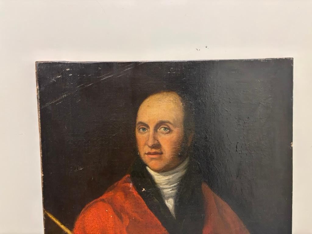 18. Jahrhundert Englisch Porträt eines Architekten oder Gelehrten Gemälde Alter Meister im Angebot 1