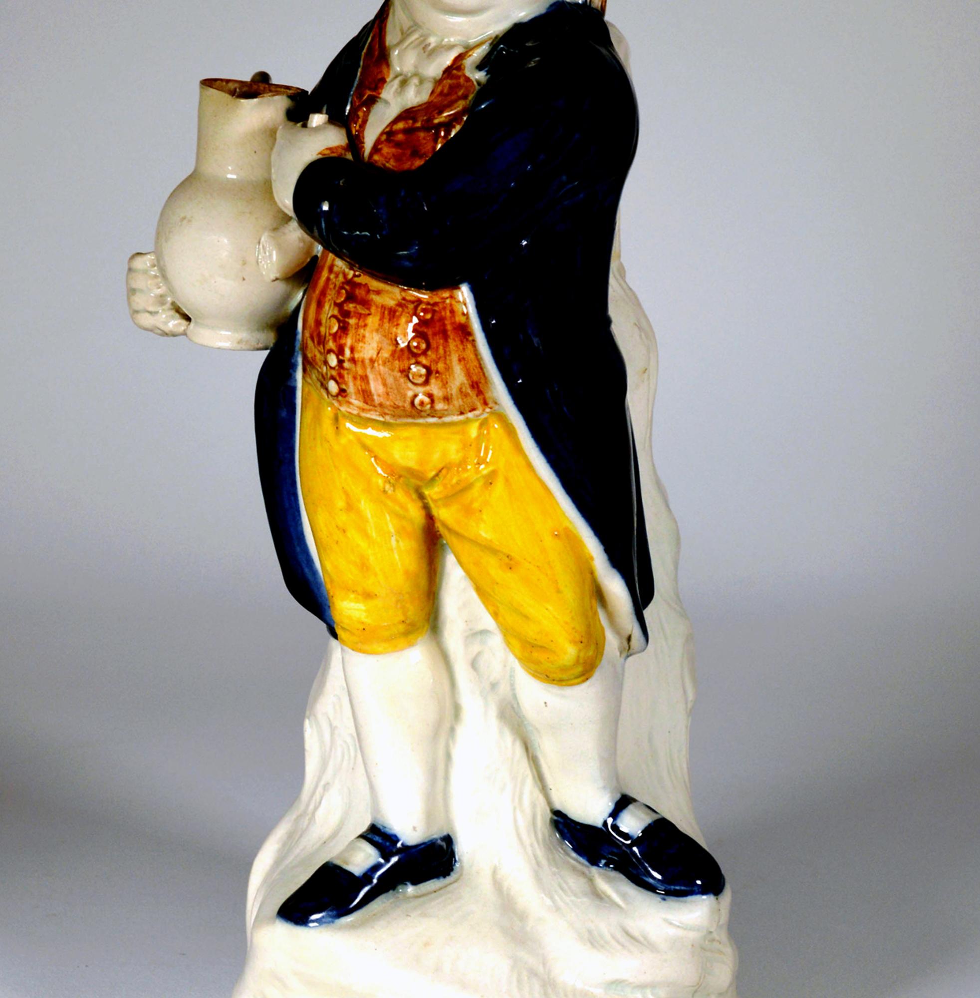 Pichet Toby Good Fellow anglais du 18e siècle en vente 4