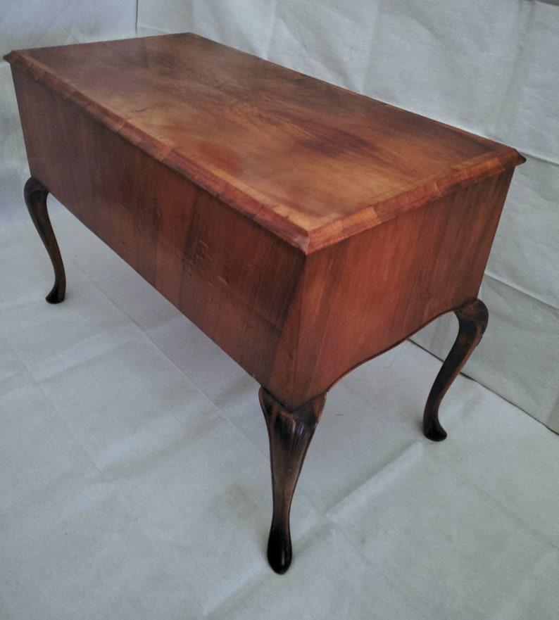 18th Century and Earlier 18th Century English Queen Anne Period Walnut Writing Desk