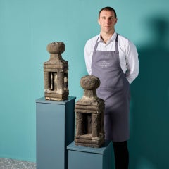 18th Century English Sandstone Finials