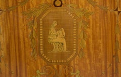 18th Century English Demilune Cabinet