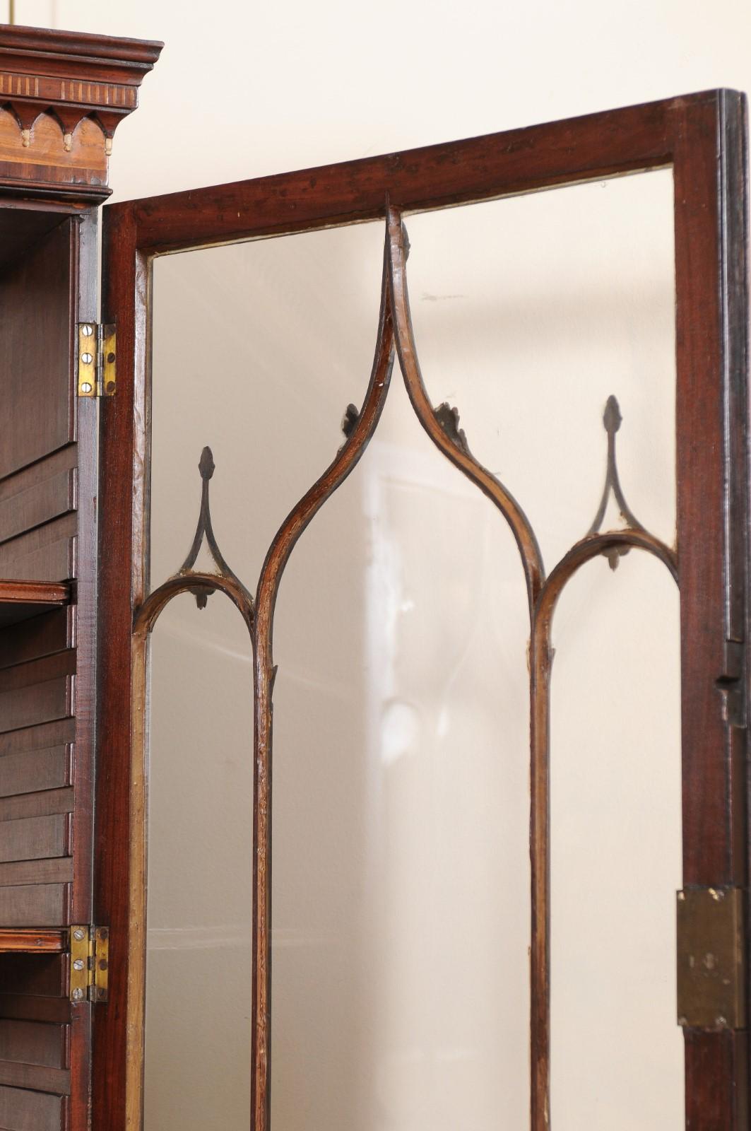 18th Century English Satinwood Secretary Bookcase 7