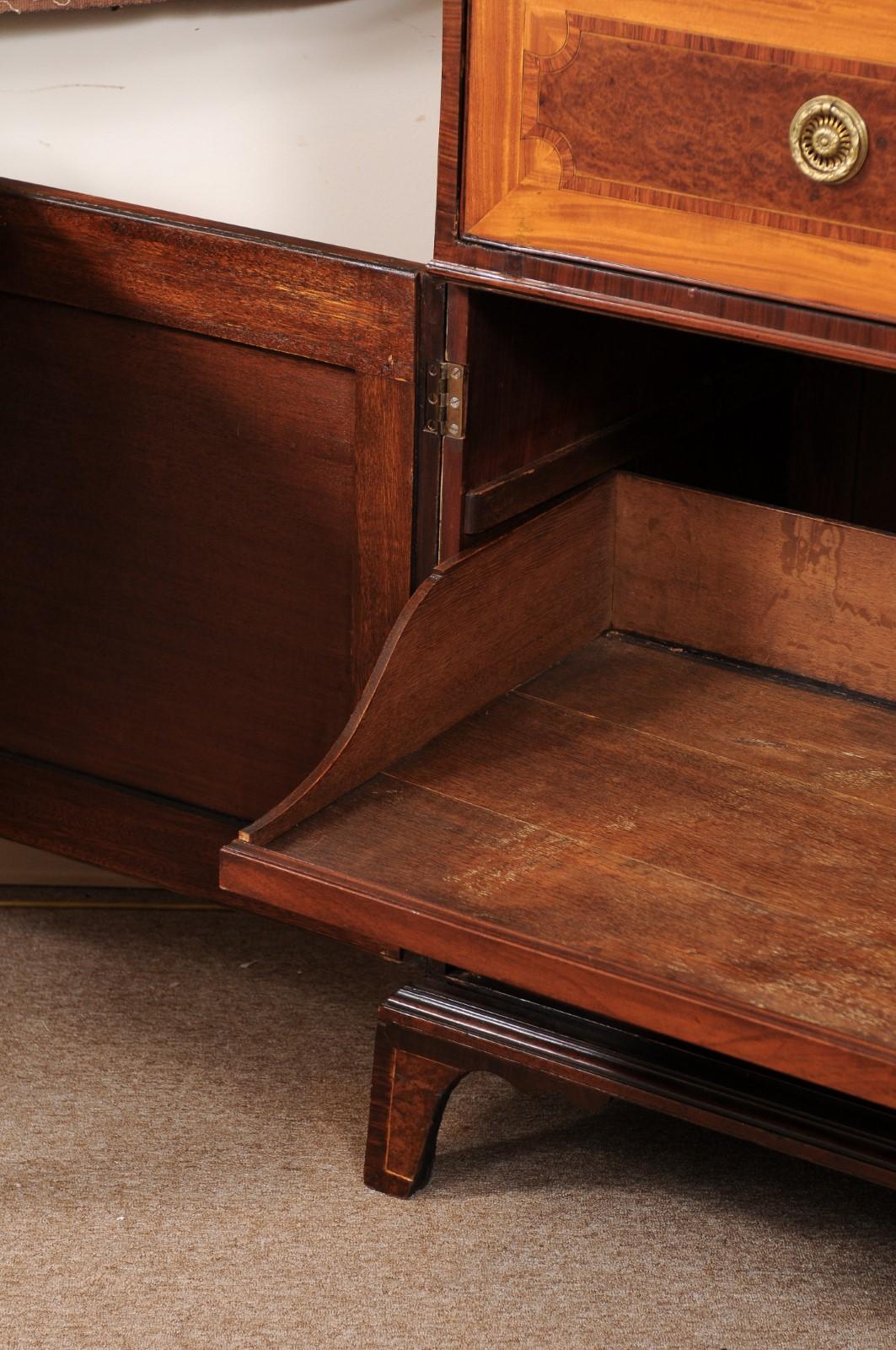 18th Century English Satinwood Secretary Bookcase 9