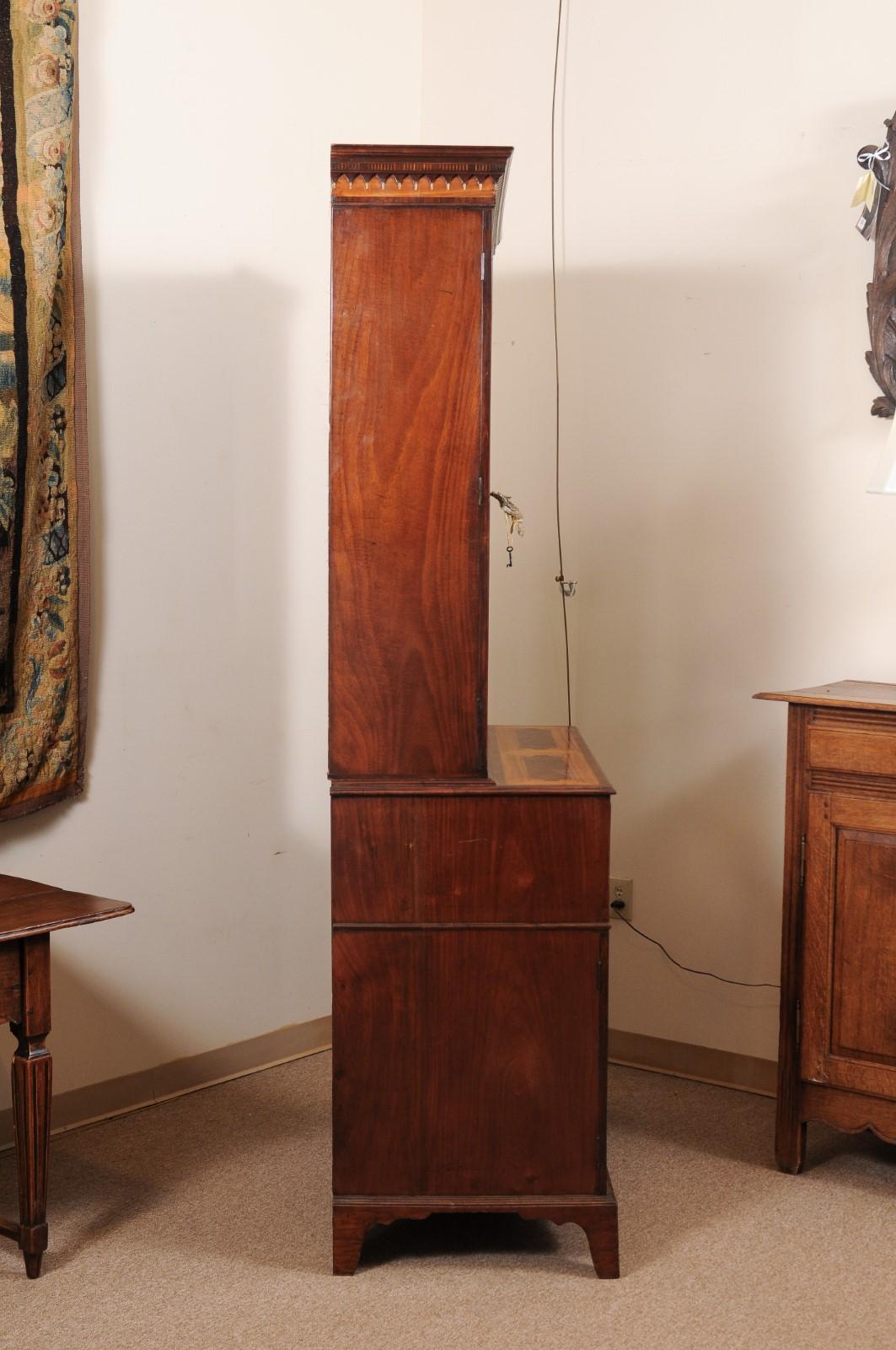 18th Century English Satinwood Secretary Bookcase 13