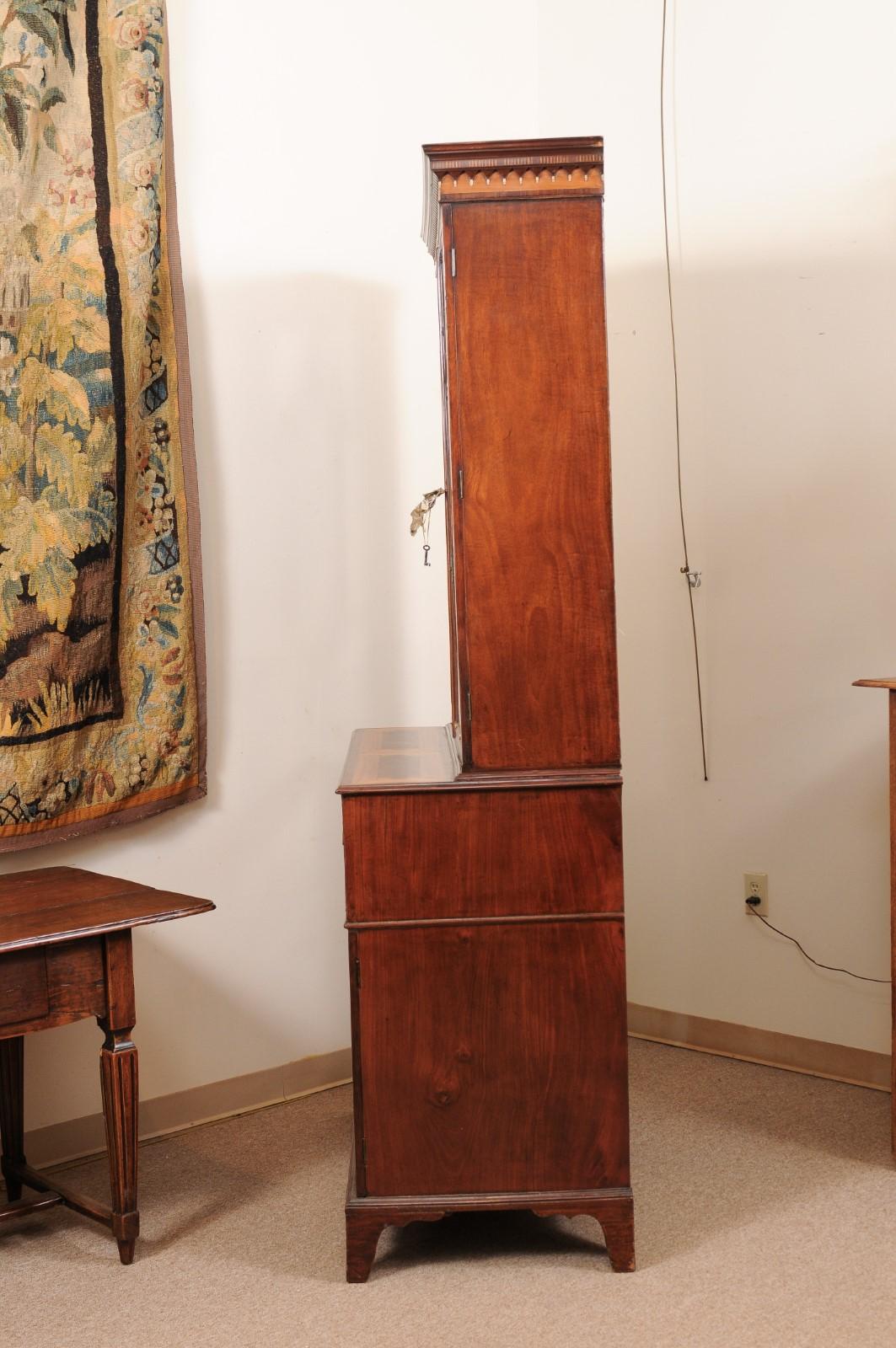 18th Century English Satinwood Secretary Bookcase 15