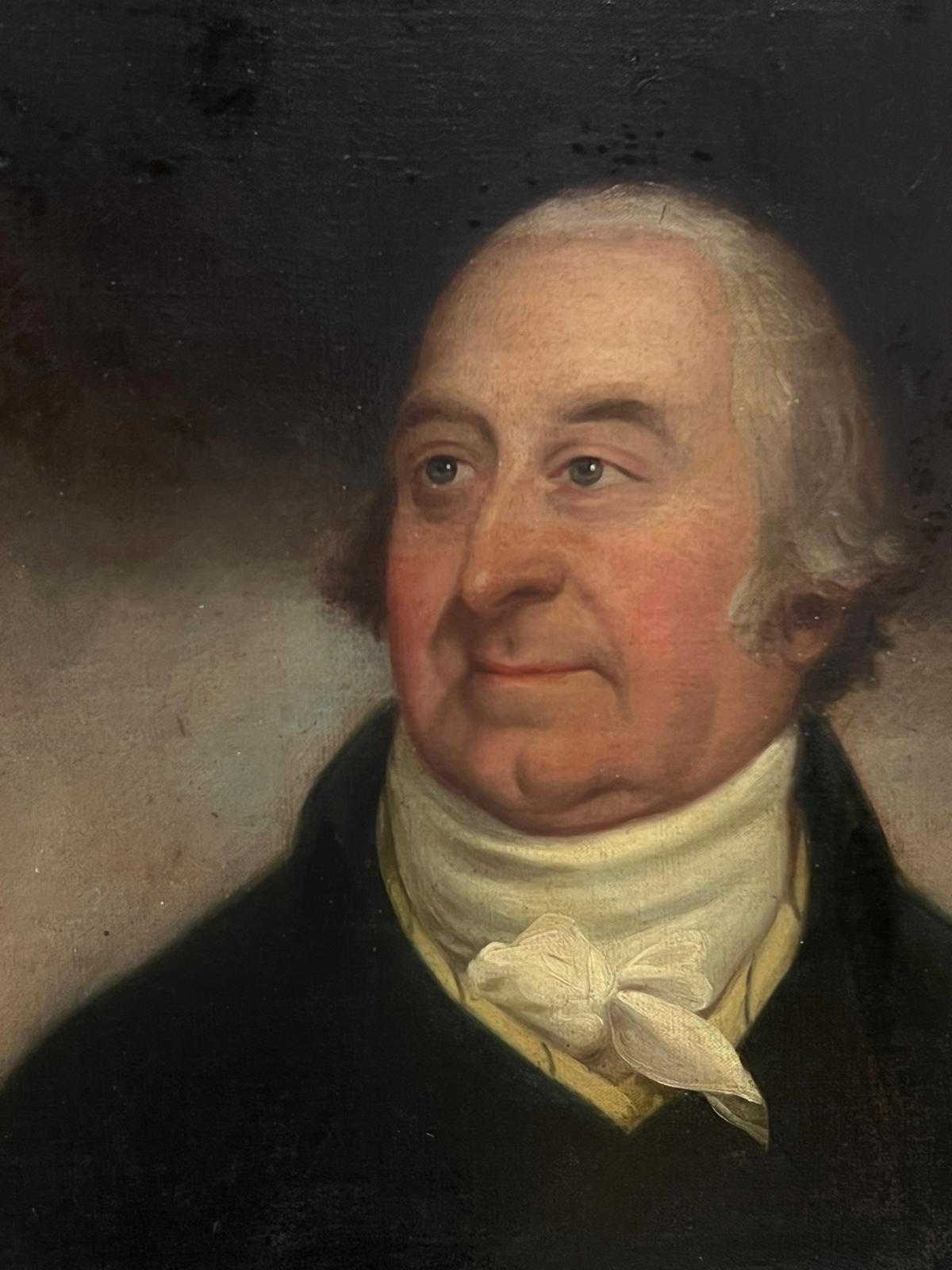 Fine Georgian Oil Painting British Portrait of 18th Century Gentleman  For Sale 2