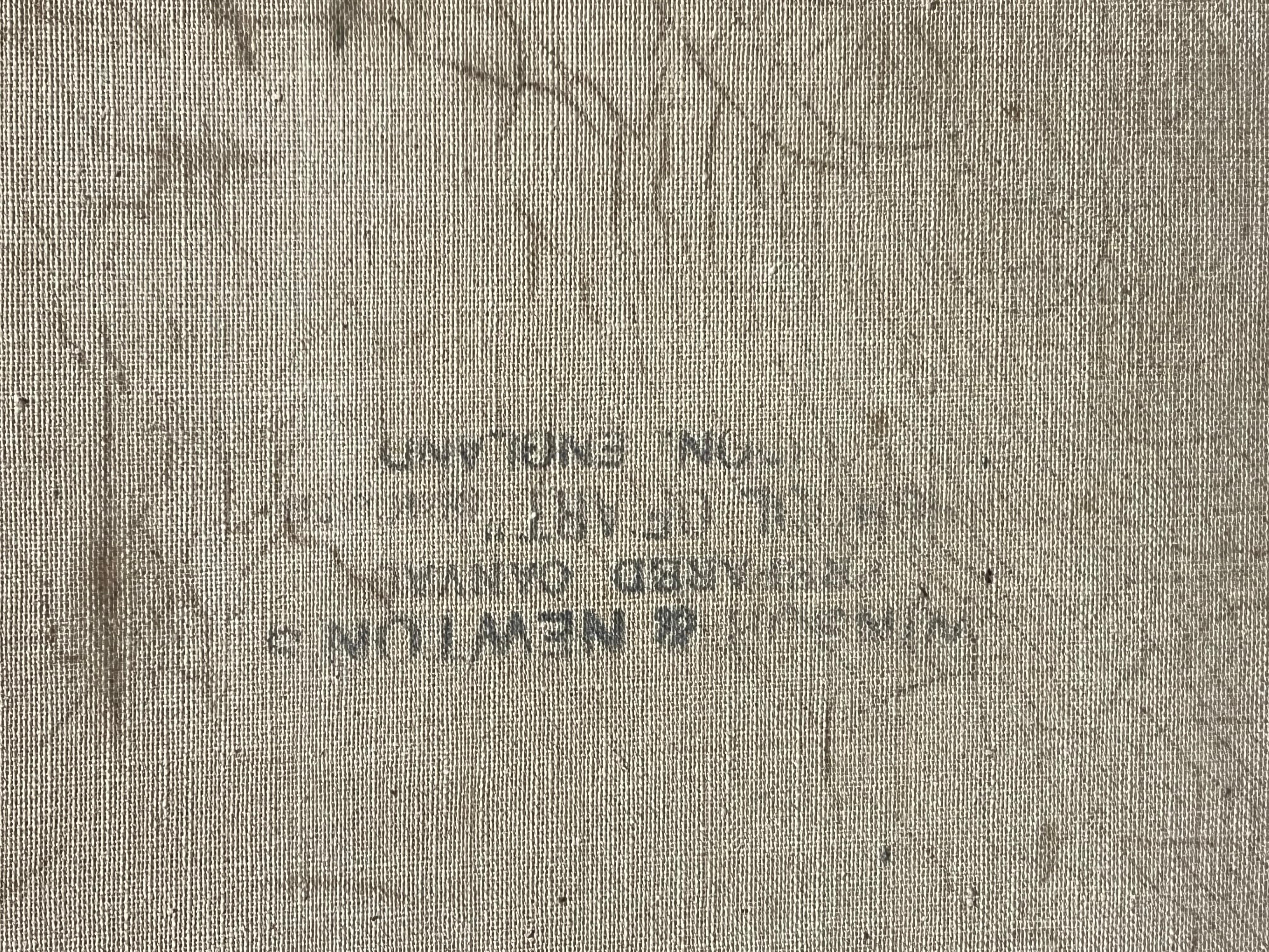 Madonna con Bambino Olio su tela inglese del 1800 con composizione circolare in vendita 6