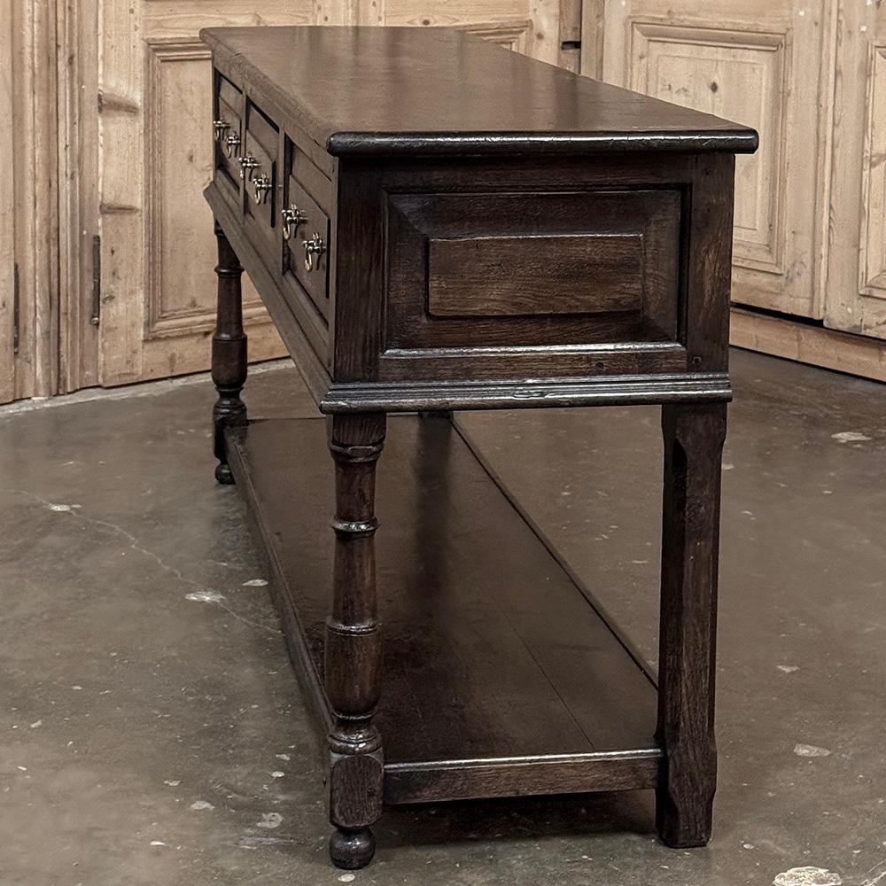 18th Century English Sideboard ~ Credenza ~ Sofa Table For Sale 5