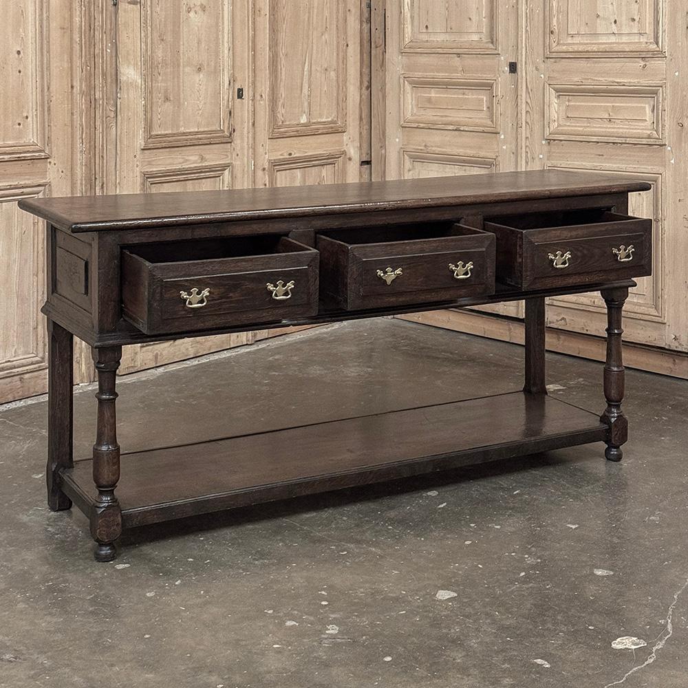 18th Century English Sideboard ~ Credenza ~ Sofa Table For Sale 6