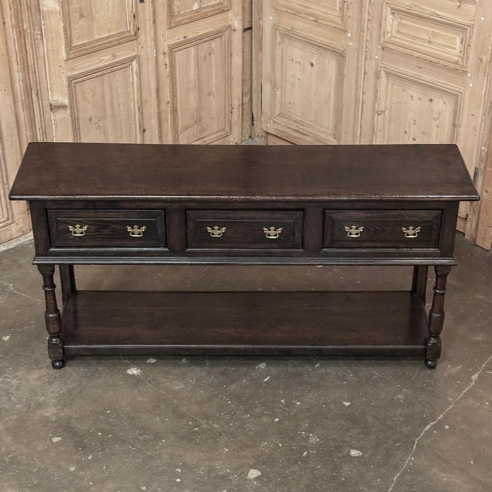 18th Century English Sideboard ~ Credenza ~ Sofa Table For Sale 7