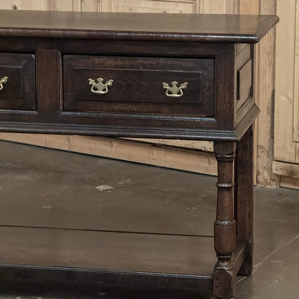 18th Century English Sideboard ~ Credenza ~ Sofa Table For Sale 2