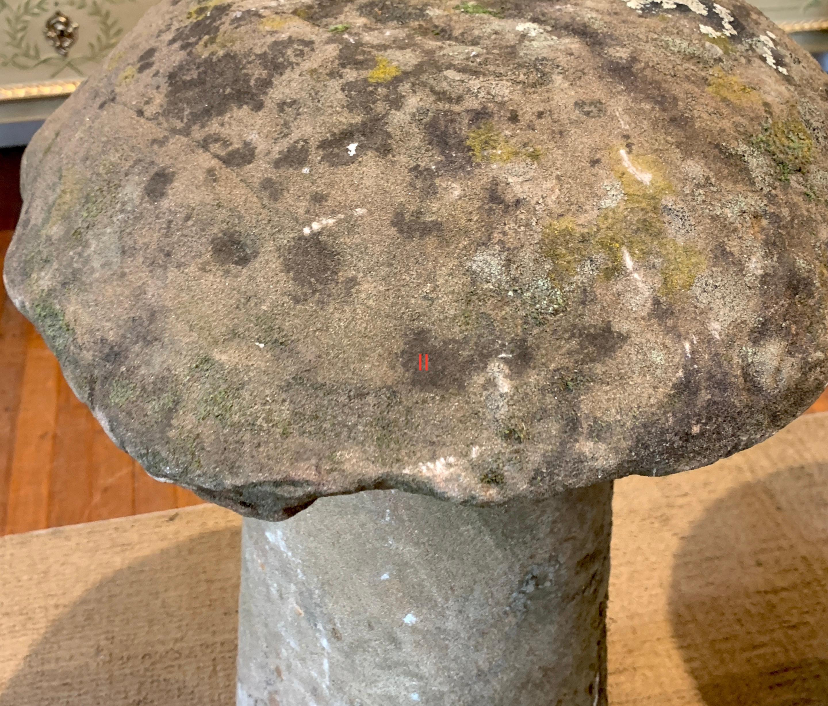 18th Century English Staddle Stone, I & II Available  For Sale 10