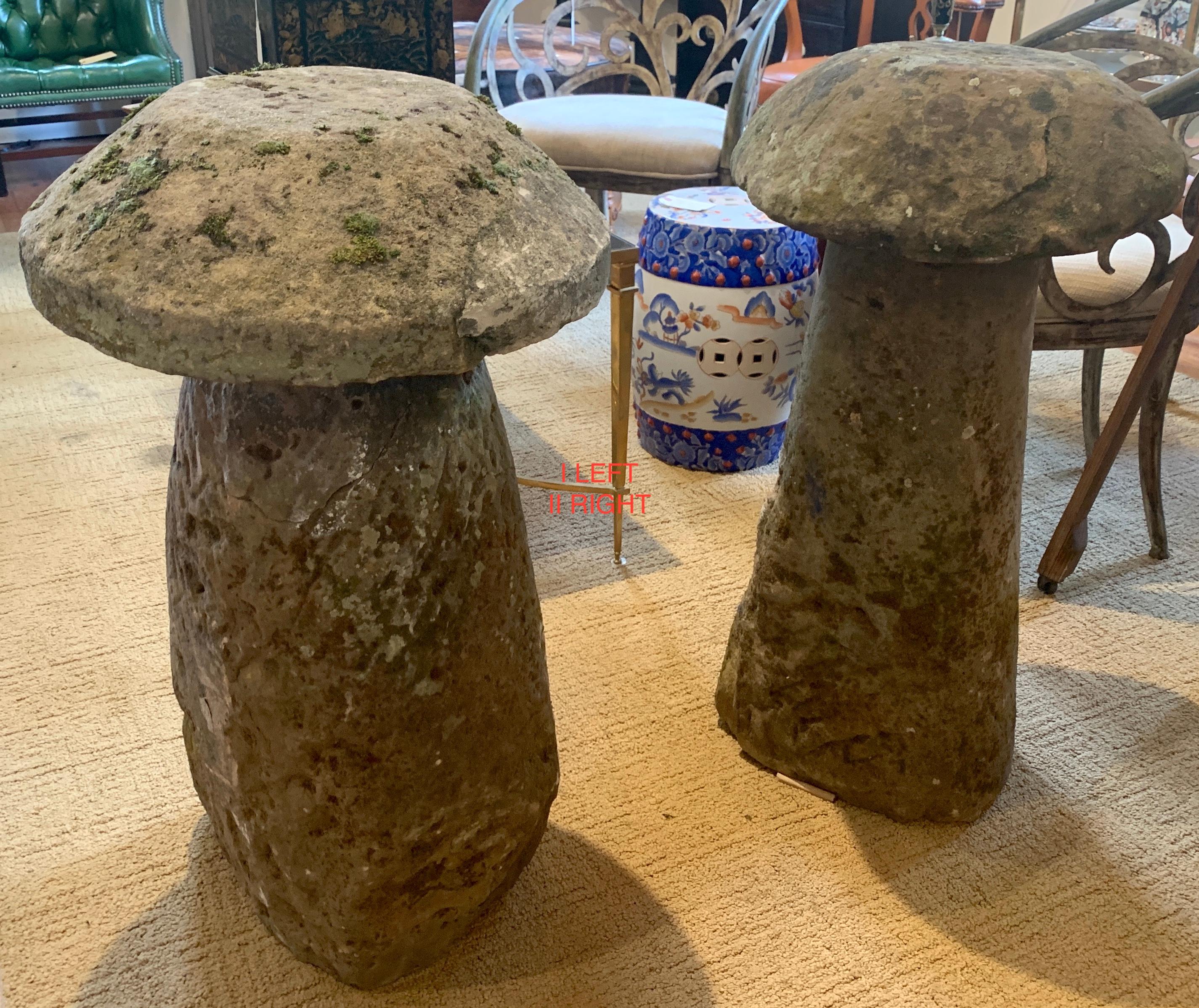 18th Century English Staddle Stone, I & II Available  In Good Condition For Sale In Atlanta, GA