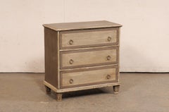 18th Century  English (Swedish Style) Petite 3-Drawer Chest