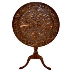 Table à bascule anglaise du XVIIIe siècle