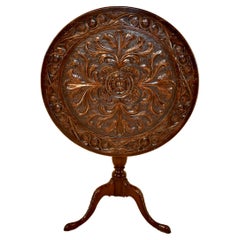 18th Century English Tilt-Top Table