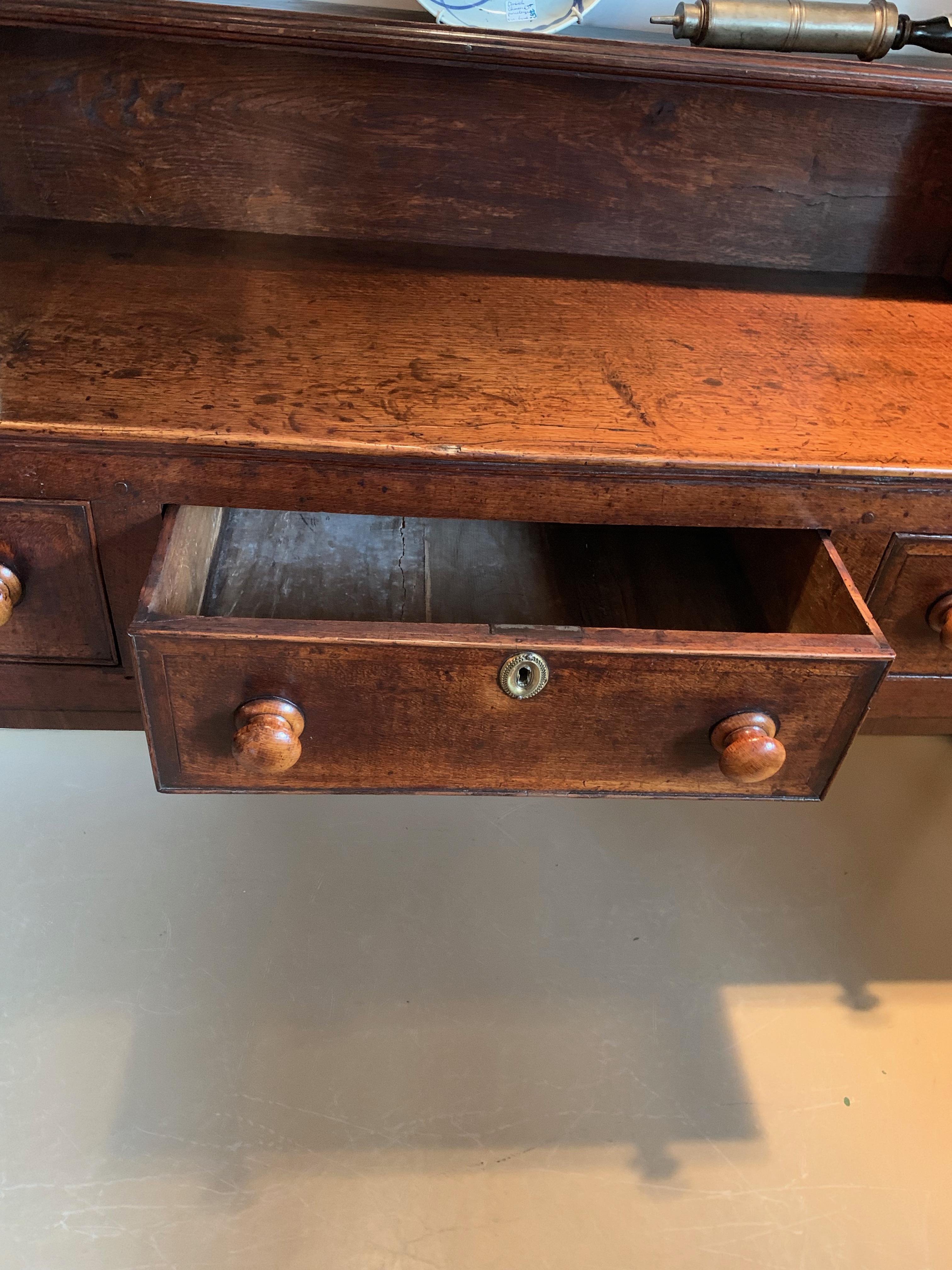 18th Century English Tin Dresser 1