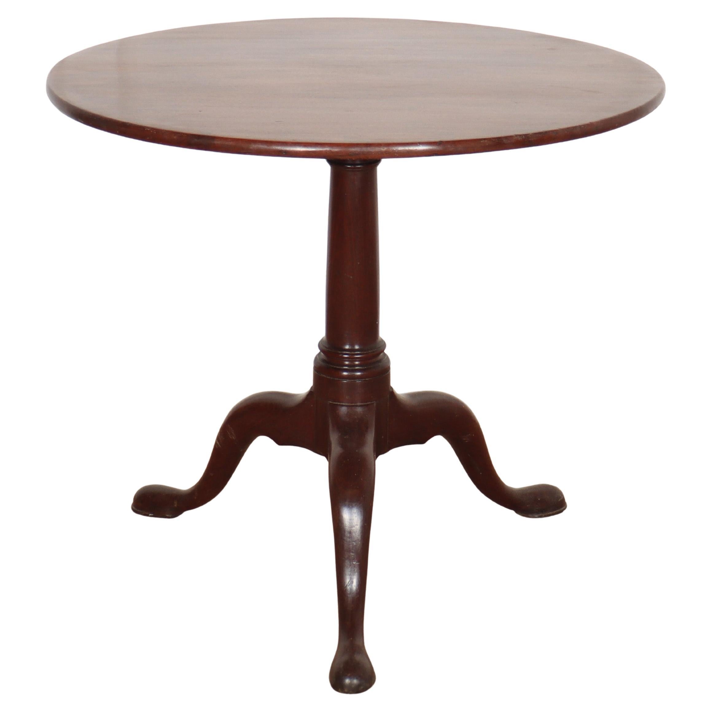 18th Century English Tripod Table