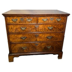 18th Century English Walnut Chest Drawer