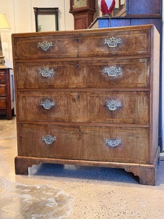 18th Century English Walnut Chest of Drawers