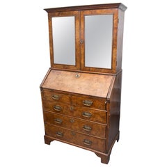 18th Century English Walnut Cottage Secretary